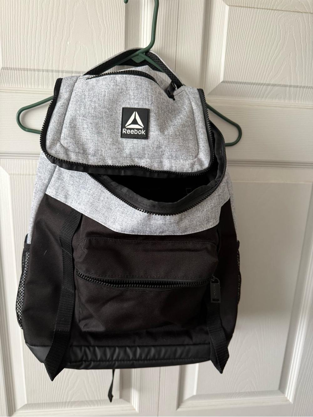 Reebok Two-Tone Gray and Black Men's Backpack